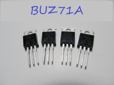 4pcs / BUZ71A / TO-220 BUZ71 TO220 / 50V 13A  N-Channel Power MOSFET / NEW