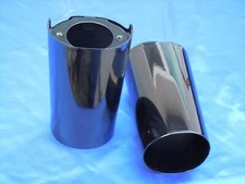 HARLEY TOURING GLOSS BLACK SLIDER UPPER COVERS 2014-22, FLH MODELS