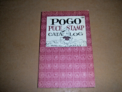Walt Kelly Pogo Puce Stamp Catalog 1963 Simon & Schuster 2nd Printing 8vo SC VG+