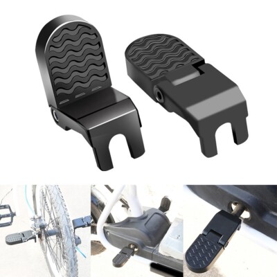2pcs Ebike Motorcycle Electric Bike Folding Rear Passenger