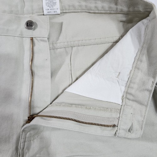 Vintage 90s Levi's White Tab L2 Khakis Cargo Pocket Baggy New W/ Tag Brown 32 - Picture 7 of 20