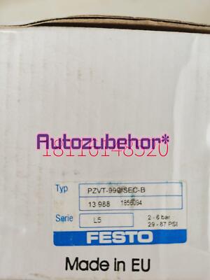Timer Pneumatico FESTO PZVT-999-SEC-B – Nuovo, Spedizione DHL