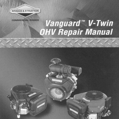 Werkstatthandbuch für Briggs und Stratton Vanguard V-Twin OHV | auf USB-Stick