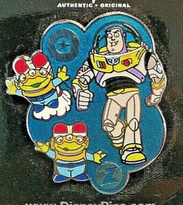 Disney Pin, Buzz Lightyear, Little Green Men w/Rockets, #1117405, DLR & WDW 2016 | eBay
