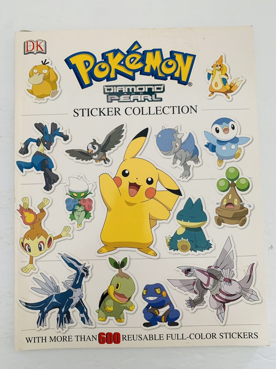 Pokemon Diamond and Pearl Sticker Collection *Used and Missing