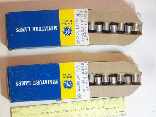Electric BULBS PR-13 MINIATURE LAMP GENERAL ELECTRIC ORIGINAL BOX DORCO LAMP 101 - Picture 2 of 5