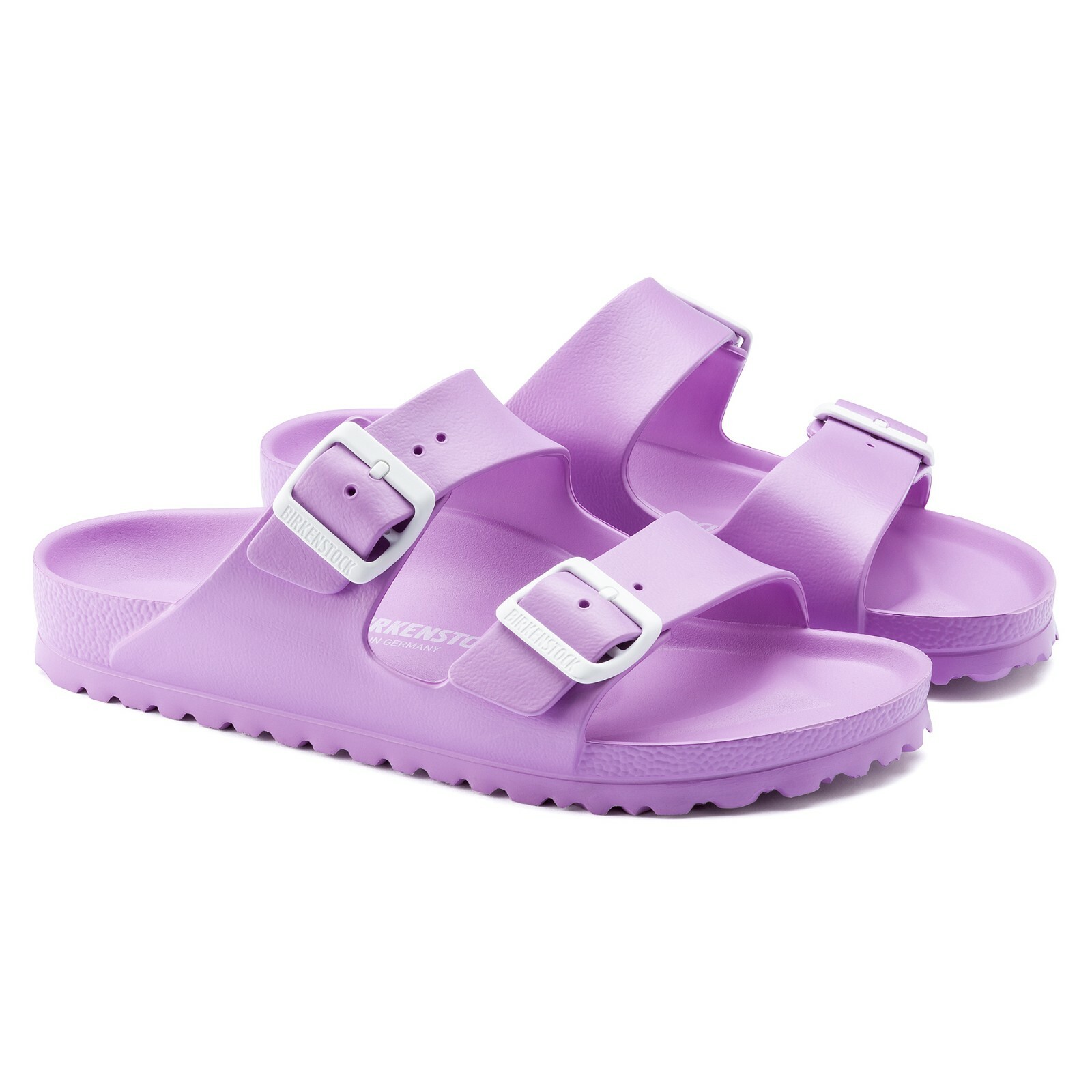 lavender birkenstocks eva
