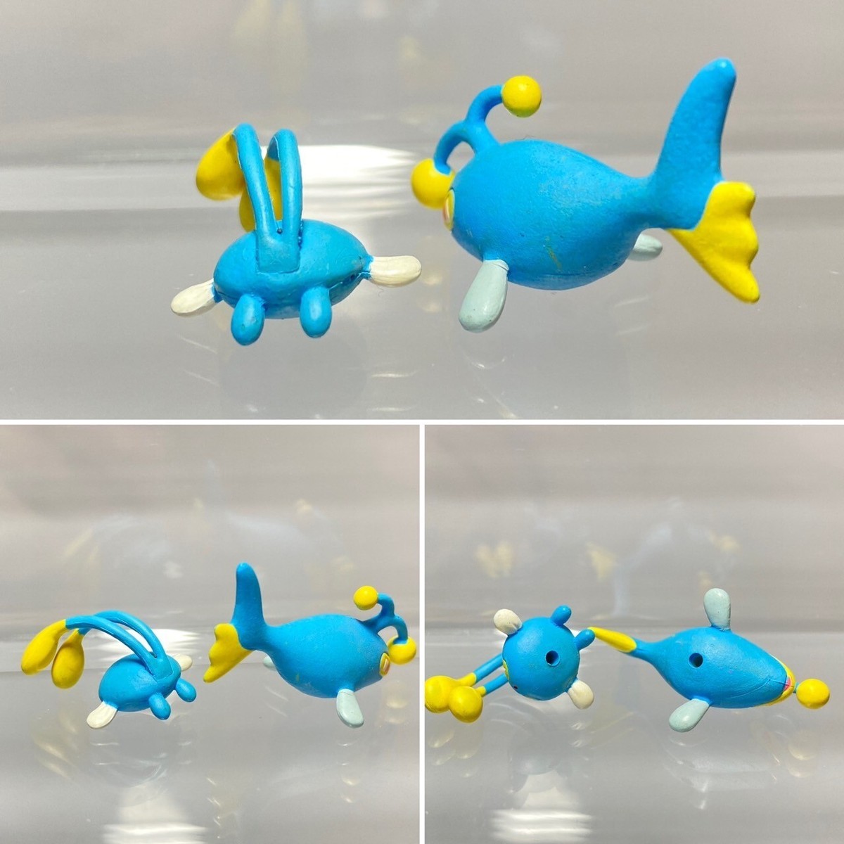 Chinchou & Lanturn CL.1 Pokemon Monster Zukan1/40 Gashapon