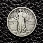 (ITM-6166) 1917-P T-1  Standing Liberty Quarter  ~ Fine+ ~ COMBINED SHIPPING!