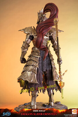 (未使用･未開封品)First 4フィギュア Dark Souls III ドラゴン スレイヤー Ornstein Statue Dragon Slayer Ornstein (Exclusive) – First 4 Figures
