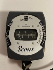 Vintage Camera Light Meter Gossen Scout West Germany