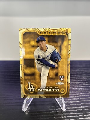 2024 Topps Gilded Collection - Yoshinobu Yamamoto #54 SuperFractor