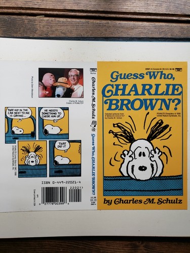 16 RARE VTG Peanuts Charlie Brown Fawcett Crest Comic Strip Booklet Cover Art - Picture 3 of 12