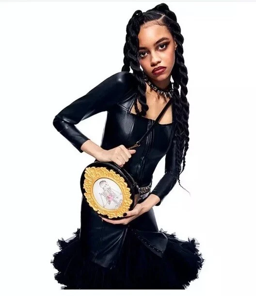 NEW Betsey Johnson Now You See Me Holographic Shifting Crossbody Bag In Black - Image 2 of 4