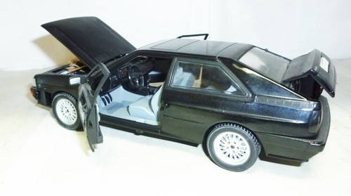 MODELLINO AUTO - AUDI QUATTRO 1986 - Metro - 1:24 - IN BUONO STATO - Foto 9 di 11