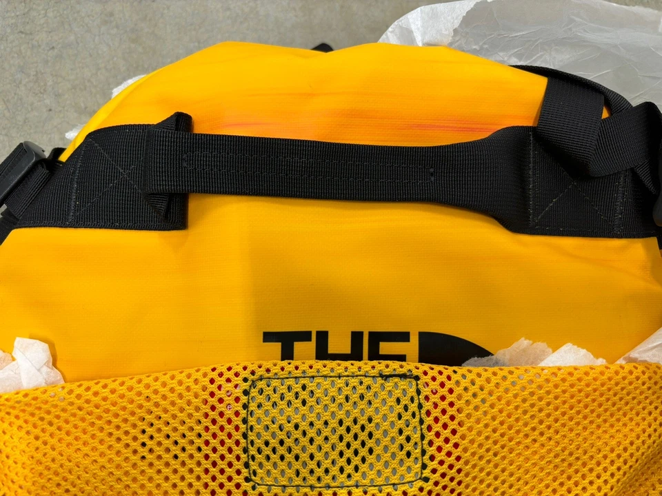 The North Face Base Camp Regrind Duffel Bag Medium 71L New Summit Gold - Image 3 of 4