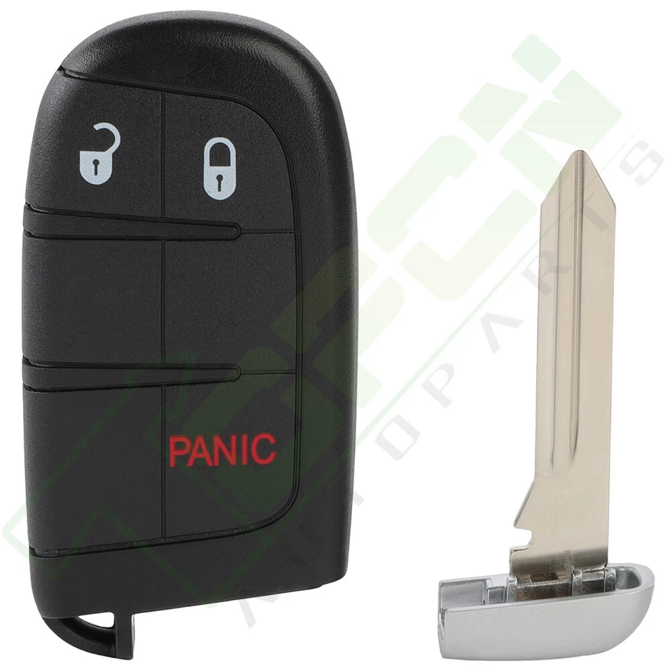 Llavero de coche con control remoto de entrada sin llave para Dodge Durango 2014 2015 2016-2019 Foto 2 de 4