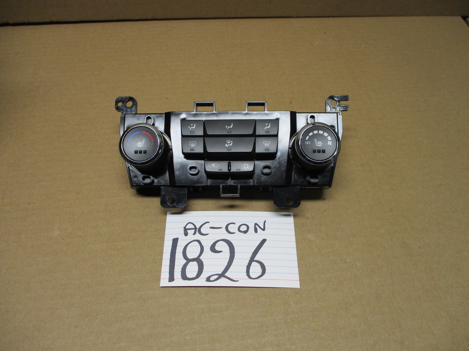 13 14 15 Chevrolet Malibu Used AC and Heater Control Stock #1826-AC