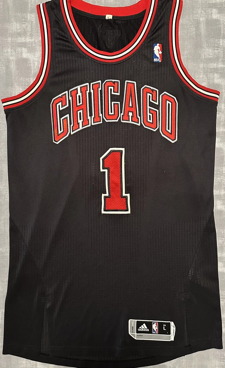 Adidas Chicago Bulls Derrick Rose 1 NBA Basketball Jersey / 