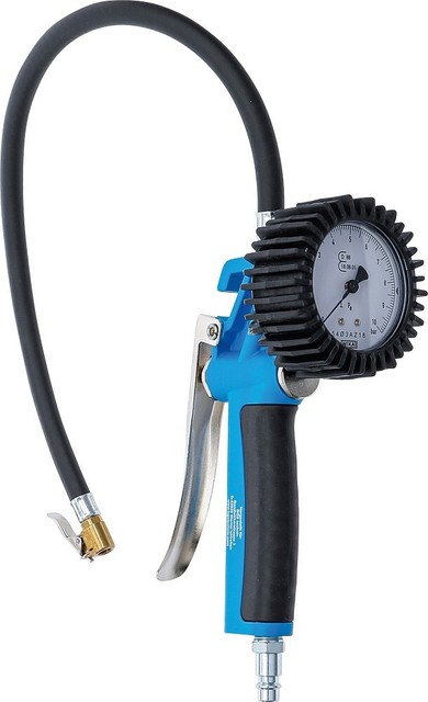 BGS Compressed Air Tire Filling Gun Calibrated 0 - 10 Bar 55410- BGS Compressed Air Tire Filling Gun Calibrated 0 - 10 Bar 55410-