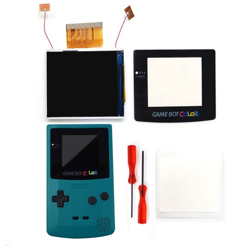 Kit LCD HISPEEDIDO Real Drop in 2,45" GBC Retro Pixe HD IPS para Gameboy Color - Imagen 29 de 31