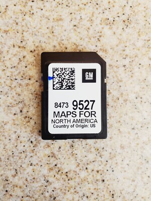 GMC Cadillac Buick Regal  SD Navigation Card 8473 9527 OEM 