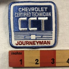 JOURNEYMAN CHEVROLET CERTIFIED TECHNICIAN CCT Advertising Uniform Patch Auto 00Y
