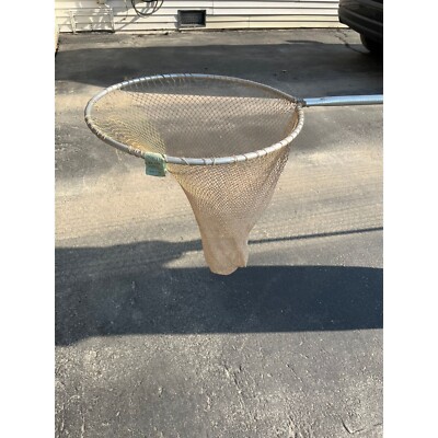 Vtg 1960's Diamond Shrimp Minnow Metal Fishing Net SH-966 York-Eger