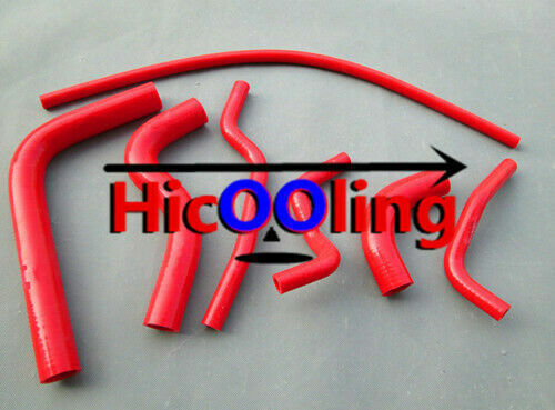 Red hose SIERRA SAMURAI 1.0L 1.3L SJ410 SJ413 for SUZUKI silicone radiator - Foto 1 di 6