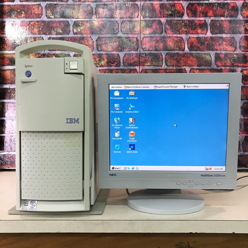 IBM Aptiva 2161 Retro Gaming Desktop PC Pentium 166MHz 64MB RAM Windows  G2U