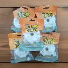 Scrub Daddy Dishwand Adapter Replacement Heads 5-Pack For Dish Cleaning
