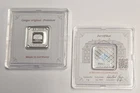 (x2) 5 Gram .999 Silver Geiger Edelmetalle Square in Capsule