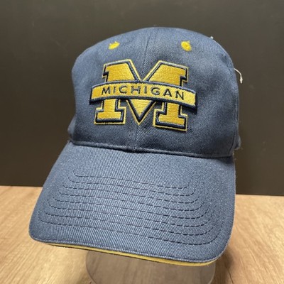University Of Michigan Wolverines Adjustable Hat Cap Signatures Tag NWOT