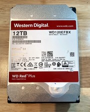 WD Red Plus 12TB NAS SATA HDD - WD120EFBX