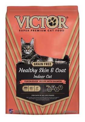 VICTOR Super Premium Cat Food   Grain Free 15 Pound (Pack of 1), Brown 