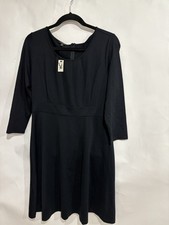 Talbots Black Dress Size PL Back Zip NWT