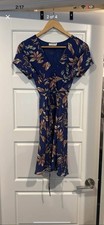 Lush Women's Floral Wrap Dress Size Small