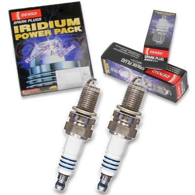2 pc Denso Iridium Power Spark Plug for Harley Davidson FXDF Fat Bob uq