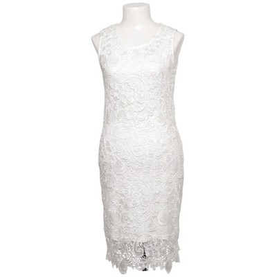 Pescara, Kleid, Größe: S, Weiß, Polyester, Blumen, Spitze, Damen #ZrF