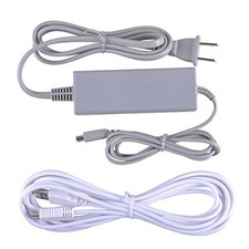 Wall Power Supply AC Adapter Charging Cable USB Charging Cord Charger Kit Wii U