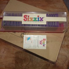 Sizzix Sizzlits SCRIPT Alphabet Die Set 35 Letters, Numbers, & Symbols COMPLETE!