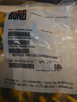 CLICK BOND-CB4009C3CRA Pack Of 100