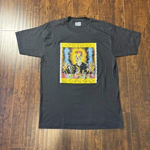 Oingo Boingo T-Shirt Skeleton Concert Tour Vintag 1990s vintage concert t-shirt, vintage, size XL, single stitch, B+ condition
