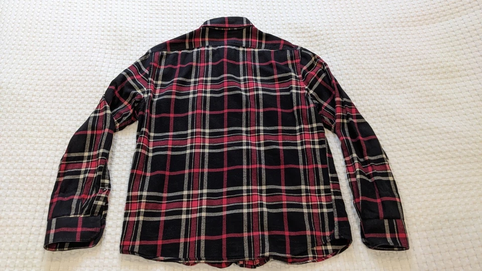 Banana Republic Flannel | Small | Untucked Standard Fit | 100% Organic Cotton - Image 2 of 4