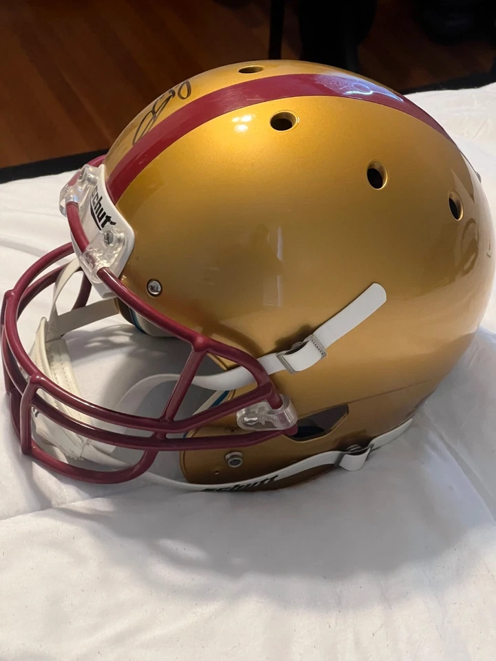 Boston college signed Doug flutie helmet - Image 3 of 4