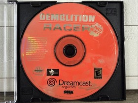 Sega Dreamcast Demolition Racer Exit ONly Disc ONLY Tested Fast FREE Shipping DC