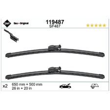 Scheibenwischer Set vorne für BMW X3 G01 X4 G02 | 23854905