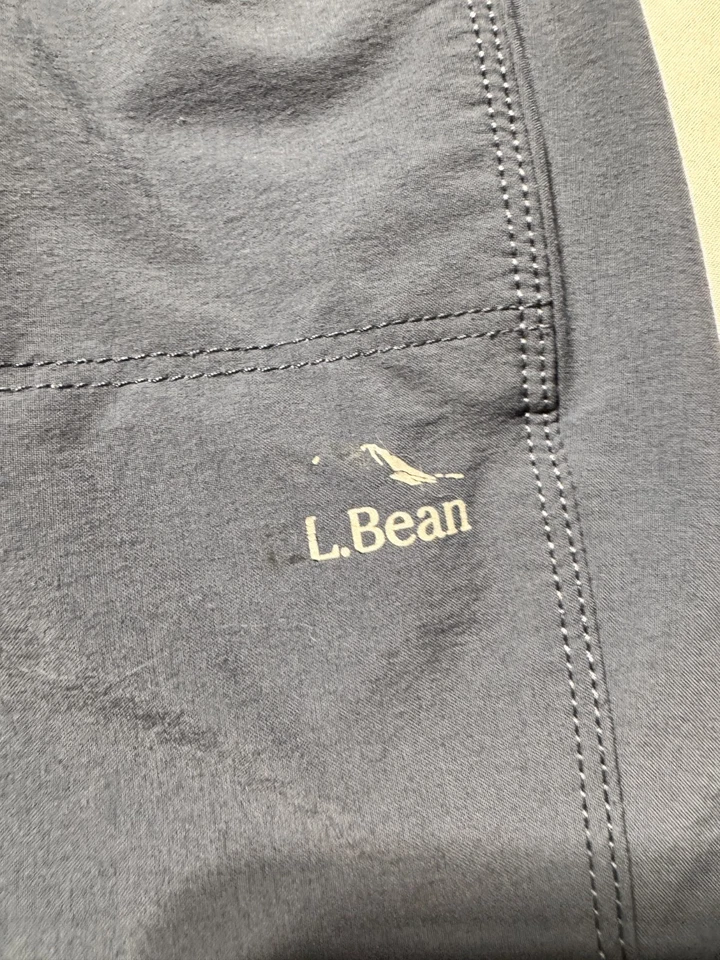 Спортивные шорты-трансформеры LL Bean Cresta туристические на молнии синие детские размер 12 - Изображение 2 из 4