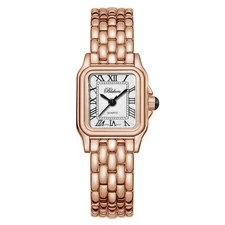 Blekon Women’s Vintage Rectangular Watch Roman Numeral Dial Bracelet Band