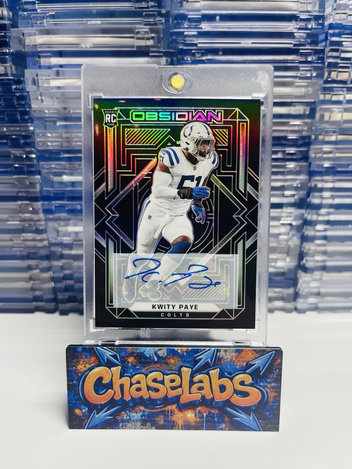 Kwity Paye Panini Obsidian #167 Autograph